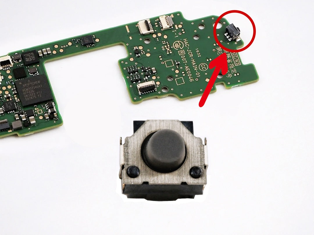 Botón-R o Botón-L para Joy-Con