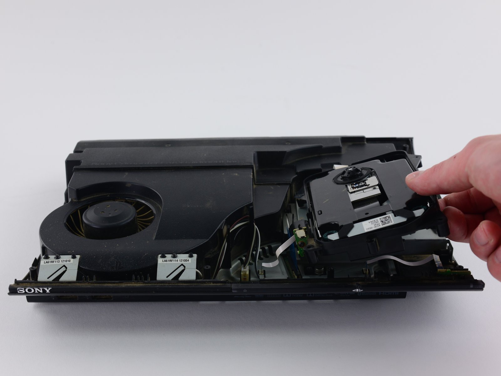 Cambio de lector PS3 Super Slim