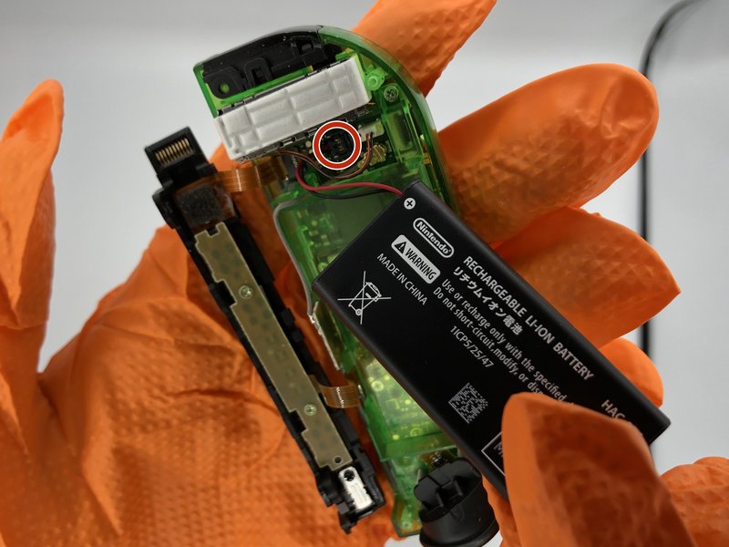 Reemplazo batería joycon