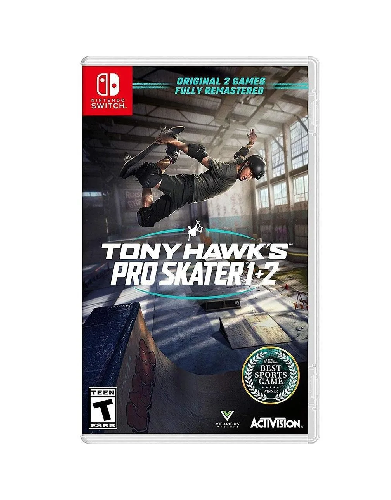 tony hawks pro skater 1 +2 nintendo switch nuevo