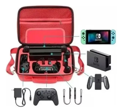 bolso maleta mario v1 v2 nintendo switch