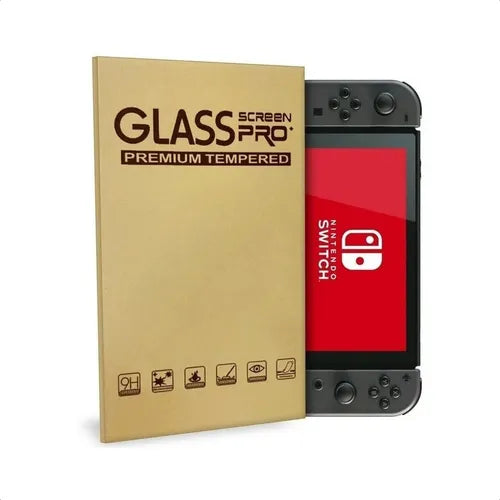 lamina de vidrio templado nintendo switch  v1 v2