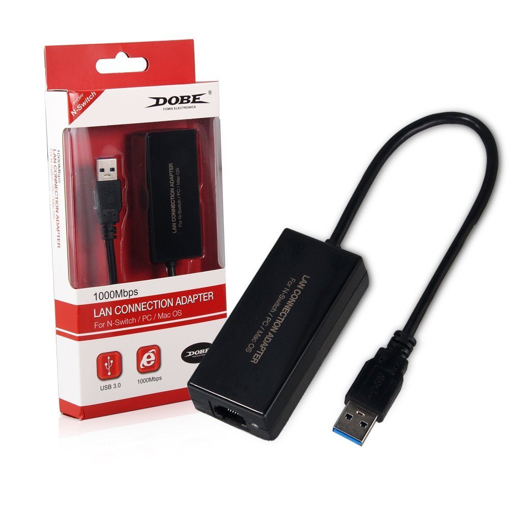 lan adaptador para nintendo switch