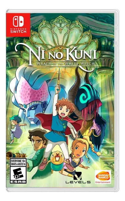 ninokuni wrath of the white witch nintendo switch  nuevo