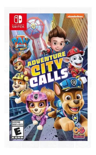 paw patrol adventure city calls nintendo switch nuevo