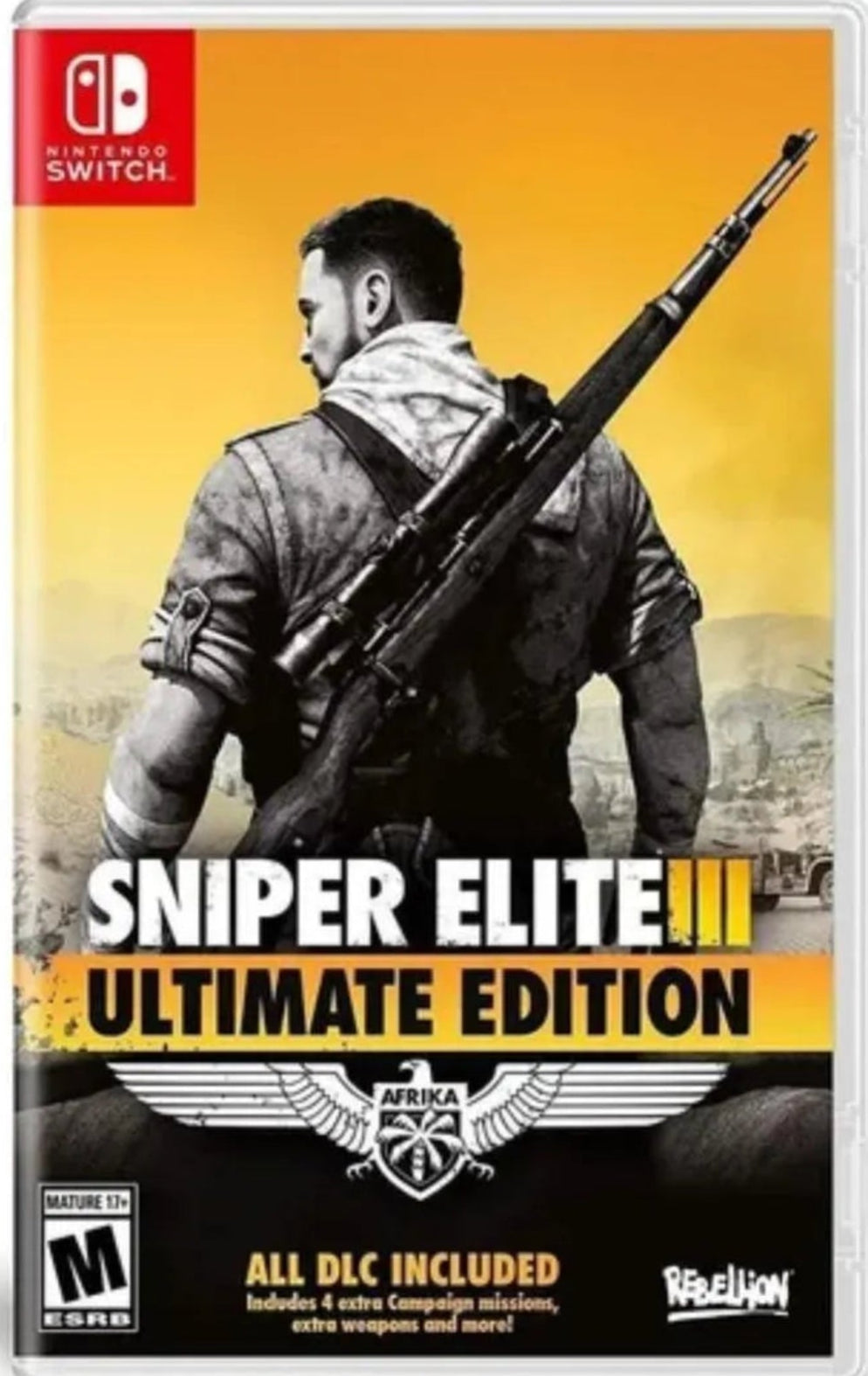 sniper elite 3 ultimate edition nintendo switch nuevo